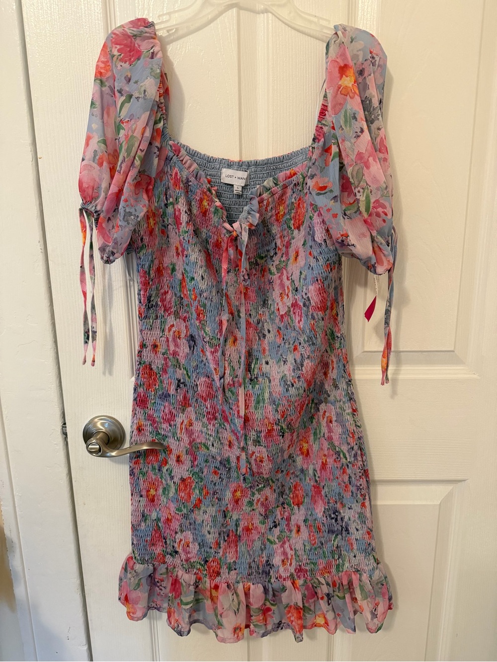 Lost and Wander womens floral dress size large
